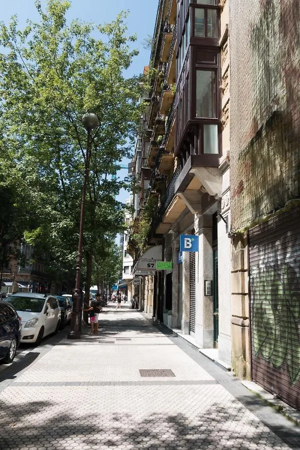 Modern Apartment In Central Romantic Quarter 圣塞瓦斯蒂安